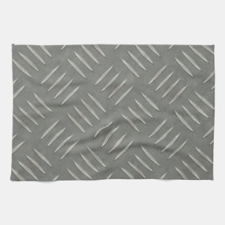 Diamond Plate Stainless Steel Textured Towel