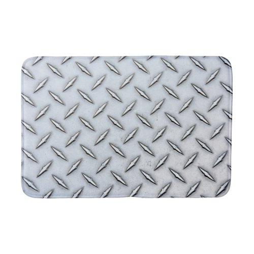 Diamond Plate Steel    Bath Mat