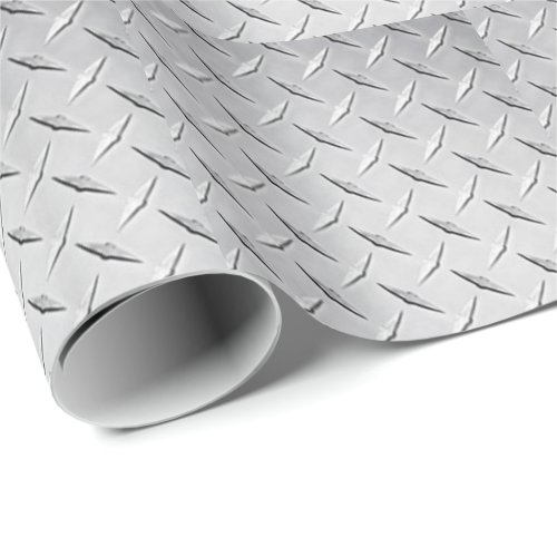 Diamond Plate Wrapping Paper