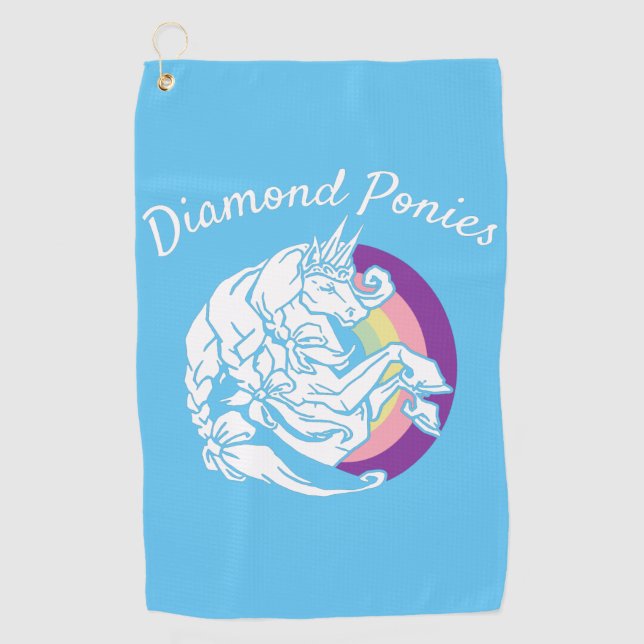 Diamond Ponies Towel (Front)