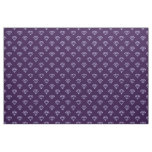 Diamond - Powder Blue on Deep Purple Fabric