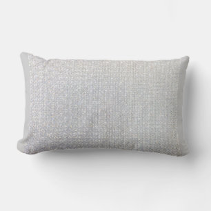 Diamond Print Color (No Diamond) Lumbar Pillow