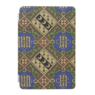 Diamond print ecclesiastical wallpaper design iPad mini cover