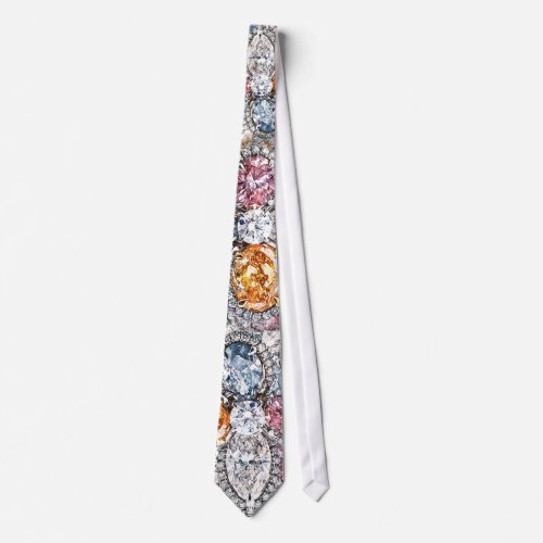 Diamond Puakenikeni Tie by Richard Calderon