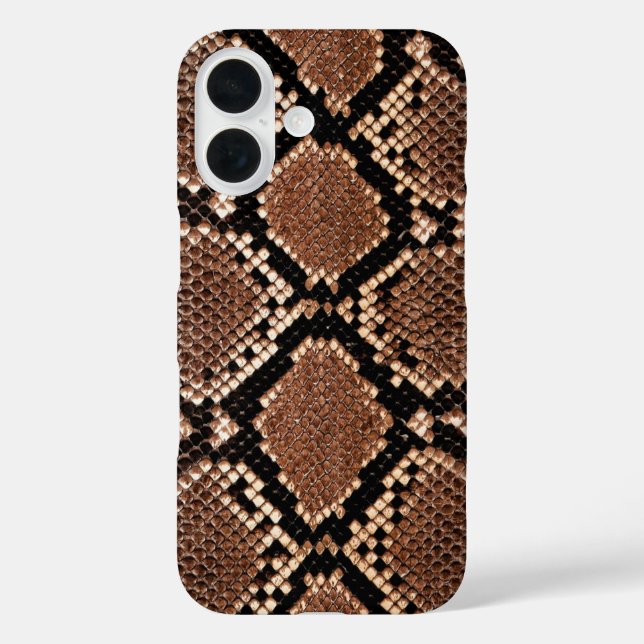 Diamond Rattlesnake Snake Skin Case-Mate iPhone Case (Back)