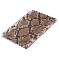 Chic Geeks Faux Snakeskin iPad Case - Brown Snakeskin