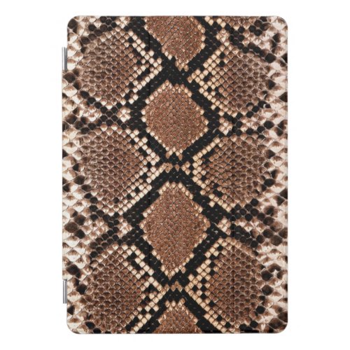 Diamond Rattlesnake Snake Skin iPad Pro Cover