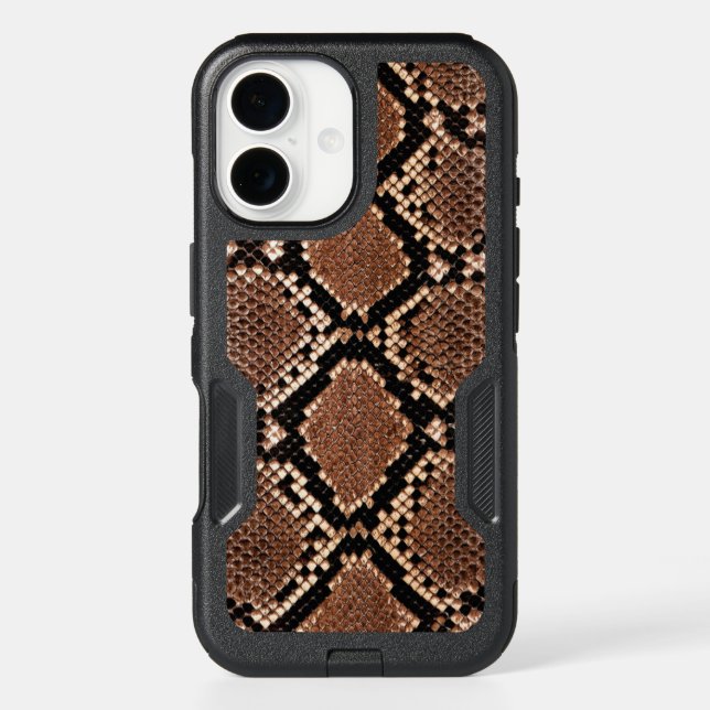 Diamond Rattlesnake Snake Skin Otterbox iPhone Case (Back)