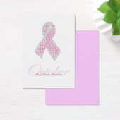 Diamond Ribbon Message Card (Desk)