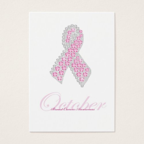Diamond Ribbon Message Card Business Card Templates
