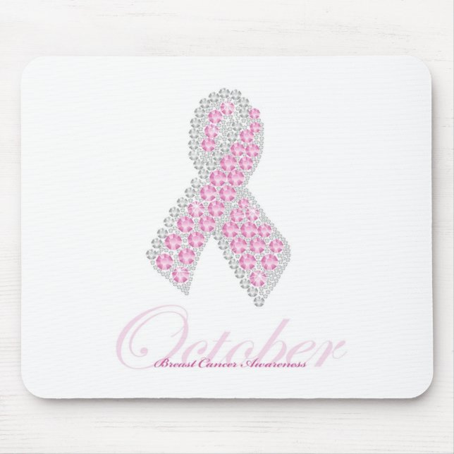 Diamond Ribbon Mousepad (Front)
