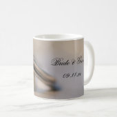 Diamond Ring and Pearls Wedding Coffee Mug (Front Right)