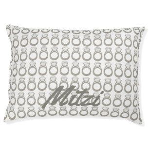 Diamond Ring Bling Personalized Fashion Pet Bed