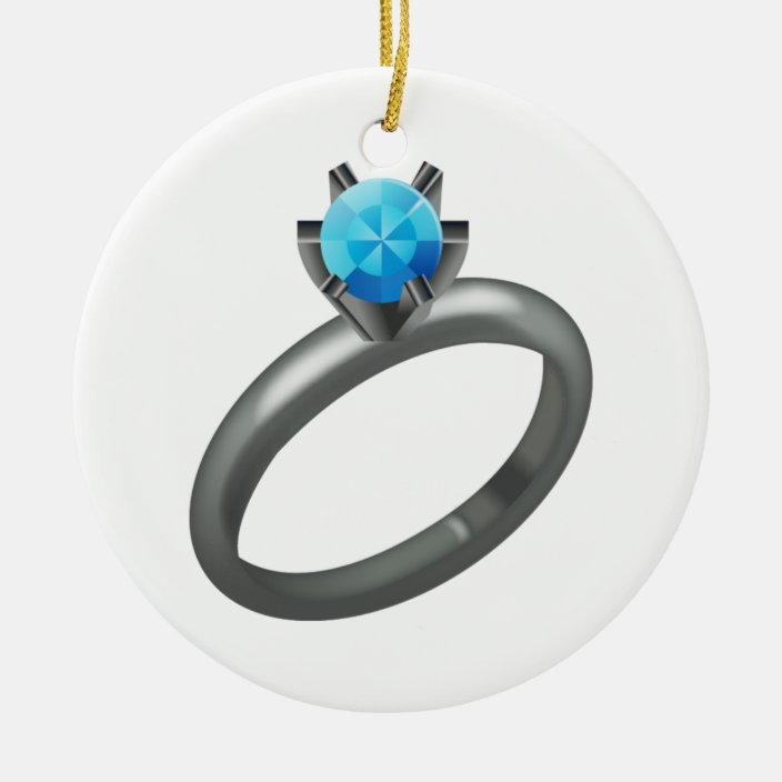 diamond ring ornament