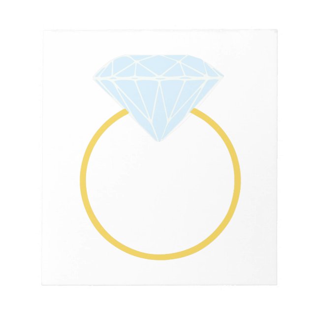 Diamond Ring Notepad (Front)
