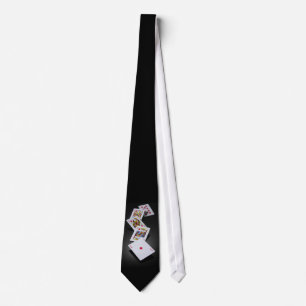 Diamond Royal Flush Neck Tie