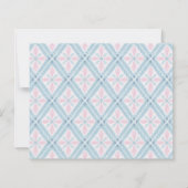 diamond shaped blue pattern (Front)
