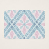 diamond shaped blue pattern (Front)