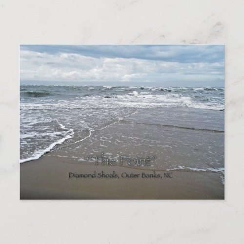 Diamond Shoals The Point OBX North Carolina Postcard