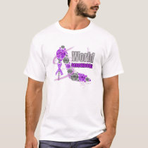 Diamond Shoes World Sarcoidosis Awareness Warrior T-Shirt