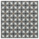 Diamond silver tile pattern Upholstery Fabric