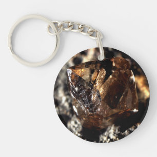Diamond, Smoky Keychain