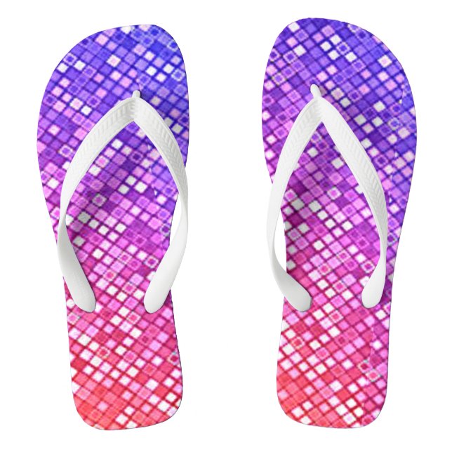 Diamond Sparkle Ombre   Flip Flops (Footbed)