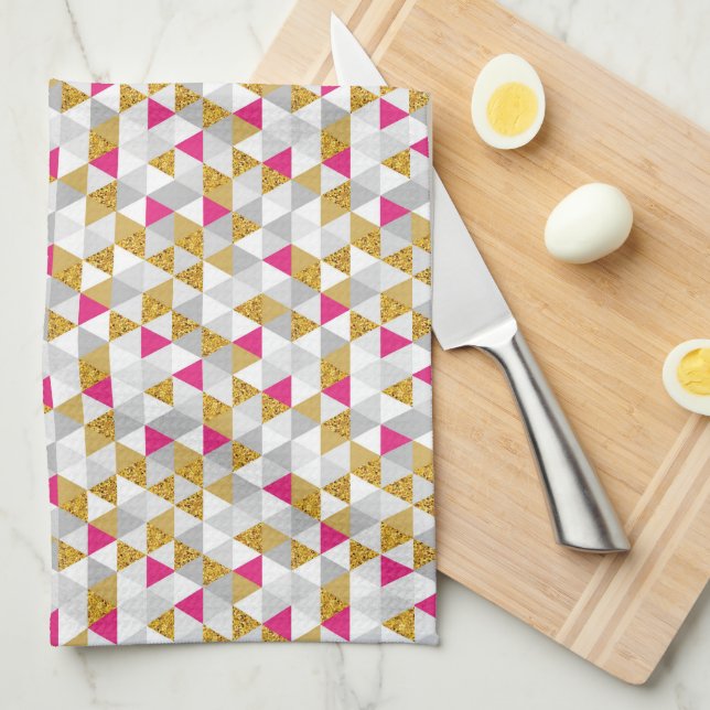 Diamond Speckle  Kitchen Towel (Quarter Fold)