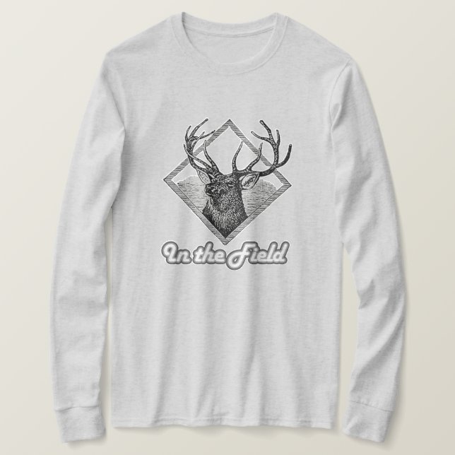 Diamond Stag T-Shirt (Design Front)