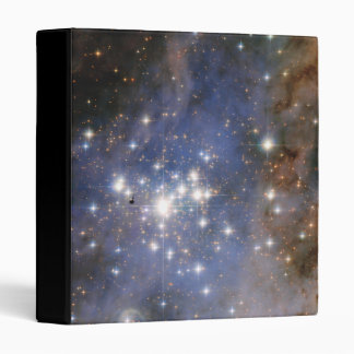 Diamond Stars in Carina Nebula Hubble Space 3 Ring Binder
