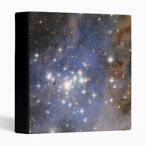 Diamond Stars in Carina Nebula Hubble Space 3 Ring Binder