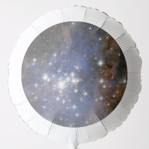 Diamond Stars in Carina Nebula Hubble Space Balloon