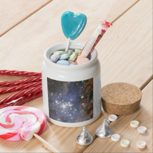 Diamond Stars in Carina Nebula Hubble Space Candy Jar