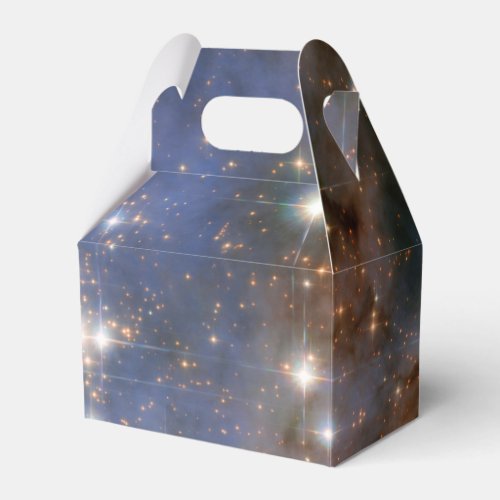 Diamond Stars in Carina Nebula Hubble Space Favor Boxes