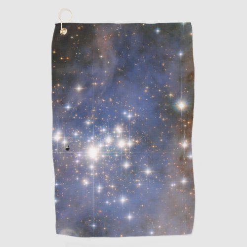 Diamond Stars in Carina Nebula Hubble Space Golf Towel