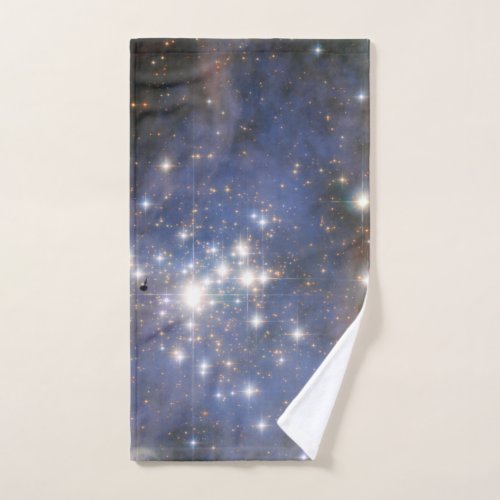 Diamond Stars in Carina Nebula Hubble Space Hand Towel