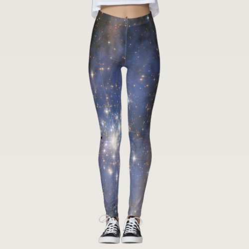 Diamond Stars in Carina Nebula Hubble Space Leggings