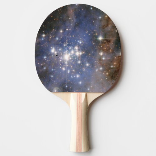 Diamond Stars in Carina Nebula Hubble Space Ping Pong Paddle