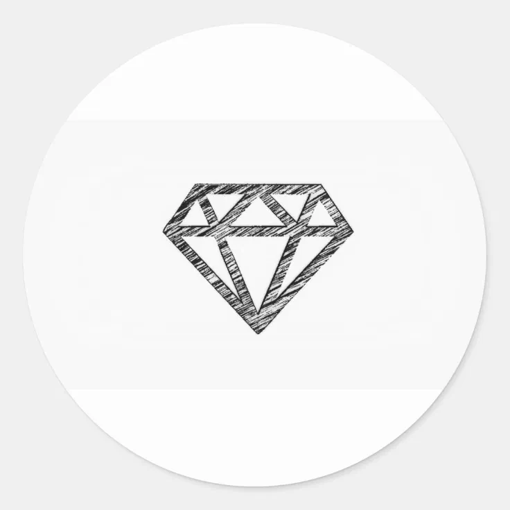 Diamond Sticker | Zazzle