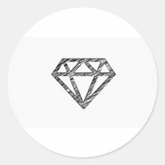 Diamond sticker