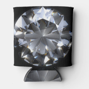 Diamond stone: black space sparkle. can cooler