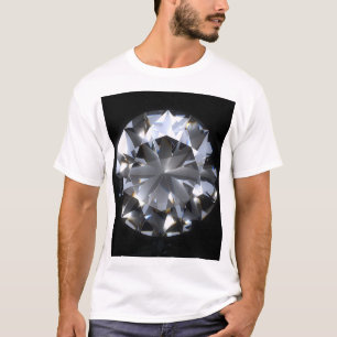 Diamond stone: black space sparkle. T-Shirt