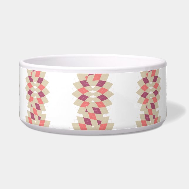 Diamond Swirl Pattern Bowl (Front)