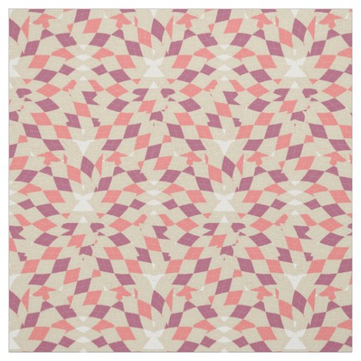 Diamond Swirl Pattern Fabric