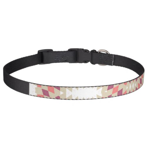 Diamond Swirl Pattern Pet Collar