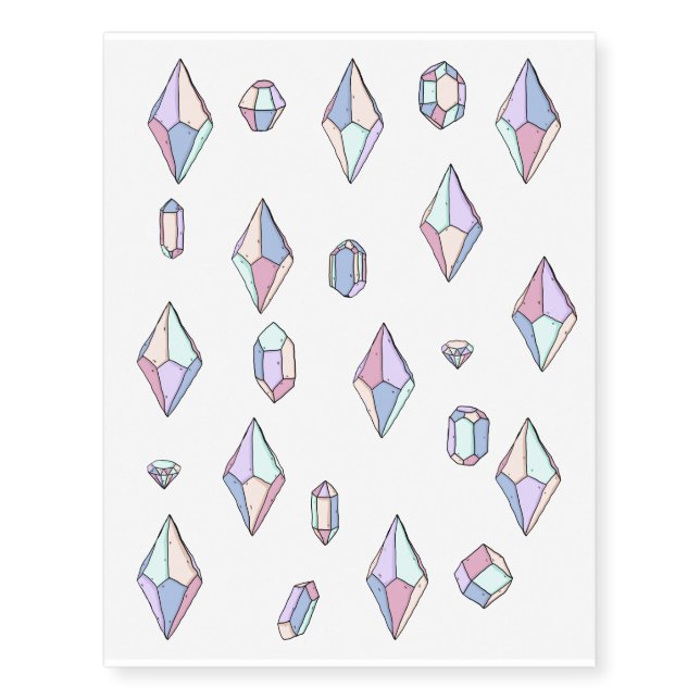 Diamond Temporary Tattoos (Front)