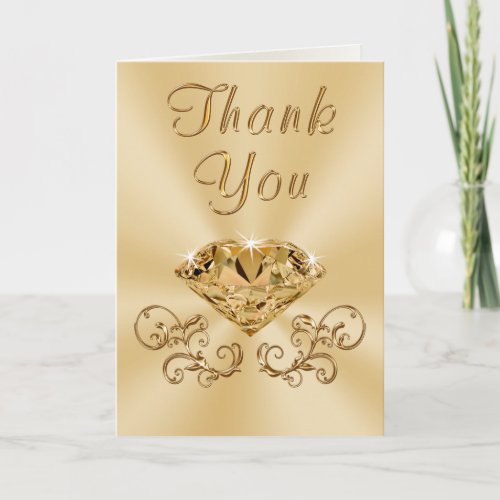 Diamond Thank You Cards for Any Occasion