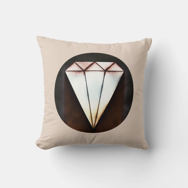 Diamond Throw Pillow (Front)