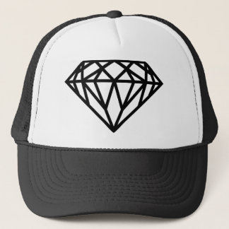 diamond trucker hat