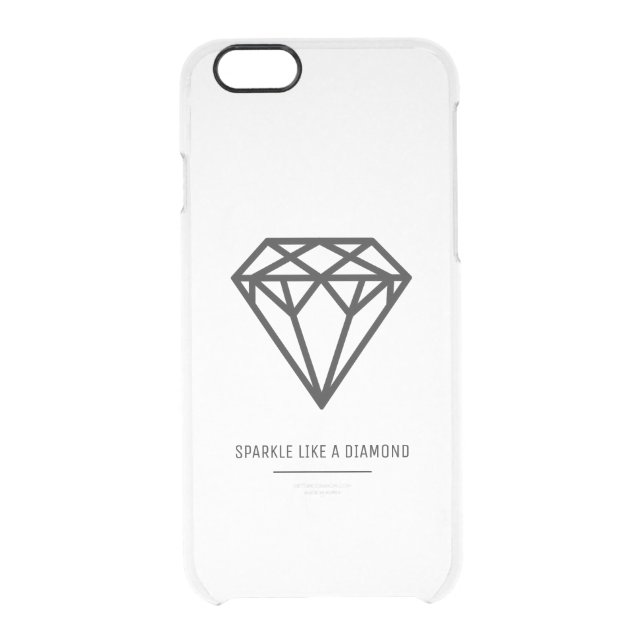 Diamond Uncommon iPhone Case (Back)